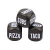Bobbird Dinner Decision Dice, Fun Wooden Decider Dice,Food Decision Dice, Dinner Dice Decision Take Out Dice, Best Gift for Tangled/Choice Phobia (3 pcs) view 1