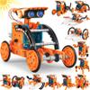STEM 13-in-1 Education Solar Robot Toys for Age 8-12, DIY Building Science Experiment Robots Kit Birthday Gifts for 8 9 10 11 12 Years Old Boys Girls Kids Teens, Solar Powered by The Sun view 1