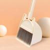 Fenteer Mini Broom with Dustpan, Children Sweeping House Cleaning Toy Set, Little Housekeeping Helper Set for Girls Age 3-6, Light Yellow view 4
