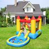 COSTWAY Inflatable Bounce House Kids Slide Jumping Castle Bouncer w/Pool and 580W Blower view 3