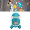 Cartoon Piggy Bank, Space Themed Piggy Bank Toys for Kids, Large Capacity Money Saving Box Money Saver Piggy Bank Toys with Sticker & Key for Boys Girls Room Decor ( 1) view 4
