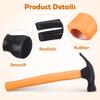 BESTOYARD Hammer Toy Funny Rubber for Boys & Girl Halloween Party Props, Cosplay Accessories, Educational Dress-up Fake Pounding Mallet for Toddler Kids Performance Props view 3