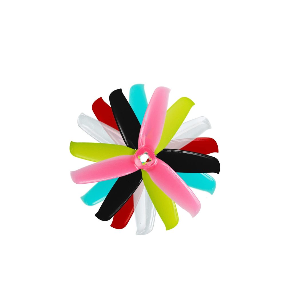 Drone accessories For Gemfan Flash 3052 3X5.2X3 3-Blade PC Propeller M5 & T Mount 1.5mm for FPV Freestyle 3inch Toothpick Cinewhoop Ducted Drones Replaceable accessories ( Color : 2Pairs Black(Onl