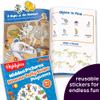 Highlights for Children Hidden Pictures Puffy Sticker Playscenes Collection, 4 Set of Sticker Books for Kids Ages 3-6, Includes Unicorn, Dinosaur, Baby Animal & Space Books, 200+ Repositionable view 3