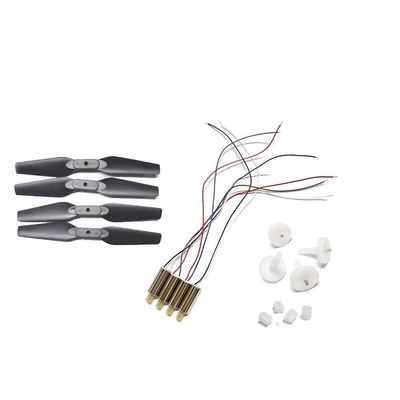 INLIMA Drone Accessories for K3 E99&K3 Pro Rc Drone WiFi FPV Quadrotor Spare Parts Engines Motor Base Gears Arm Kit for K3 E99&K3 Pro Rc Drone Replaceable Accessories (Color : H)