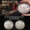 UD Unique Roulette Dice Mechanical Dice Spinner DND Steampunk Metal Dragons D and D Dice Set with TRPG DND Dice 7-in-1 Spinner Metal D&D Dice Set Role Playing Games Players DM Game Masters view 2