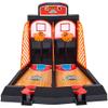 Forest & Twelfth Desktop Mini Basketball Sports Game Set Basketball Mini Arcade Game, Tabletop Basketball Hoop for Office and Home, Arcade Gaming Experience - Includes 6 Mini Basketballs view 1
