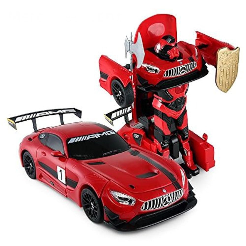 Adams Toy Heaven 1:14 RS Transformer 2.4G Robot Fast tranform Red Hot