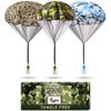 NUTTY TOYS Army Parachute Toys for Kids - Tangle Free Outdoor Flying Parachute Men, Best Small Outside Toys, 4 5 6 7 8 9 10 11 12 Year Old, Best Valentines Gift 2026, Unique Boy Easter Basket Stuffers view 1
