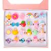 nutty toys Little Girl Jewel Rings, 24 Adjustable Kids' Dress Up Pretend Play Jewelry Set, Best Birthday & Top Valentine's Day Gift 2026, Unique Easter Present for Girls Ages 5 6 7 8 9 10 11 Year Old view 1