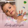 nutty toys Little Girl Jewel Rings, 24 Adjustable Kids' Dress Up Pretend Play Jewelry Set, Best Birthday & Top Valentine's Day Gift 2026, Unique Easter Present for Girls Ages 5 6 7 8 9 10 11 Year Old view 2