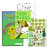 Shrek Birthday Party Favors Set - Bundle with 24 Shrek Play Packs | Mini Coloring Books, Stickers, and More for Goodie Bags (Shrek Party Supplies) view 2