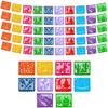 Mexican Party Banners (5 Pack - 10 Plastic Flag Designs per banner) + Mexican Piata (Large 32 Inches) - Papel Picado Banner - Large Pinata view 2