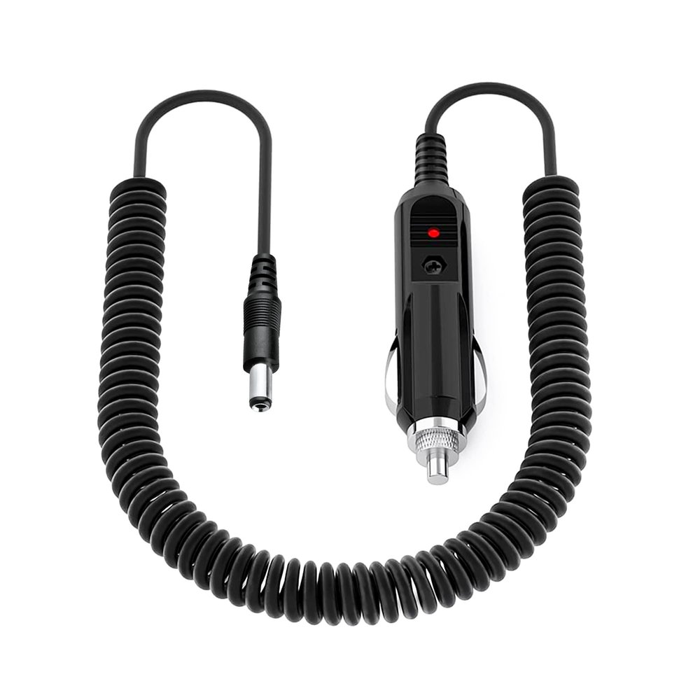 Aprelco New Car DC Adapter Compatible with E-Flite 2-3 Cell LI-PO Balance Charger EFLC3110 EFLUC1007 Celectra 2S LiPo Auto Vehicle Boat RV Camper Plug Power Supply Cord Cable Charger PSU
