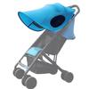 Baby Stroller Sun Shade Universal UV Protection Stroller Sunscreen Cover Pushchair Blackout Canopy Windshield Shade Extender (Only Sun Cover) view 1
