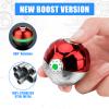 Cool Metal Fidget Spinner Desk Toy Glow in The Dark, Luminous Hand Finger Spinner EDC Birthday Christmas Stocking Stuffer Gift for Kid Adult, Finger Gyro Gadget for Office Classroom, Stress Focus Toy view 4