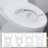 10 Pack Disposable Toilet Seat Covers for Travel Toilet Seat Mat Portable Disposable Toilet Seat Covers for Outing Hotel Hospital Public Toilet (Individual Package) view 3