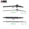 4Pcs TRX4M Upgrades Stainless Steel +5mm Extended CVD Drive Alxe Driveshaft with +2mm Thread Drive Shaft for 1/18 RC Crawler(Silver) view 3