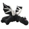 Black Dragon Plush 23.7 in 60 cm Stuffed Animal Toy Pillow Character Dolls Birthday Festival Present for Kids view 1