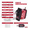 AGFRC Sub-Micro RC Steering Servo-Motor - Upgrade Metal Case Titanium Gear 0.072Sec High Speed HV Mini Servo for 1/14 1/18 1/24 RC Car Crawler Plane (B13DLS V2) view 2