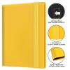 GEAoffice Card Binder - 4 Pocket Trading Card Collection Album Folder - 160 Side Loading Pocket Binder for TCG, MTG, Sports&Game Cards - Gifts for Card Collectors (Yellow) view 2