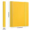 GEAoffice Card Binder - 4 Pocket Trading Card Collection Album Folder - 160 Side Loading Pocket Binder for TCG, MTG, Sports&Game Cards - Gifts for Card Collectors (Yellow) view 3