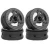 4pcs 1.9 Inch Carbon Fiber Wheels Rims Hub for 1/10 RC Crawler TRX4 TRX6 Axial SCX10 III TF2 Gmade R1 Element Enduro 1.9S DIY Car Wheel (4pcs C Wheel Rims) view 1