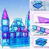 AFUNX Magnetic Tiles, 116PCS Magnet Building Blocks, 3D Diamond Magnetic Blocks, Construction Stem Toys for Kids, Educational Toys for Boys Girls Ages 3 4 5 6 7 8 (116 PCS) view 2