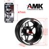 4pcs 1.9 Inch Carbon Fiber Wheels Rims Hub for 1/10 RC Crawler TRX4 TRX6 Axial SCX10 III TF2 Gmade R1 Element Enduro 1.9S DIY Car Wheel (4pcs A Wheel Rims) view 4