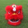 PROPSCOS 14 inch Single Kid Lion Dance Mascot Wool Toy Children Cosplay Props Activity Costume (12inch,red) view 2