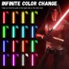 Adawlert Lightsaber Crystal Heavy Duty Dueling Saber XRGB 3.0 Smooth Swing Light Saber Motion Control 16 Sound Fonts RGB Color Changing Force FX Sword Aluminum Hilt for Adults Valentine's Day Gift view 3