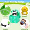 Learning Toys for 1,2,3 Year Old Toddlers, 20Pcs Farm Animals Barn Toy Montessori Counting, Matching & Sorting Fine Motor Games, Christmas Birthday Easter Gift for Baby Boys Girls Age 12-18 Months view 4