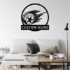 Personalized Yo-yo Metal Sign, Yo-yo Metal Wall Art, Yo-yo Metal wall Decor, Yo-yo Lover, Custom Yo-yo, Yo-yo Gift, Yo-yo, Gift Anniversary, Newly Engaged Gift, Housewarming Gift, Home Decor view 3