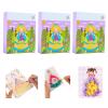 Childhood Infinite Dream Hand-Painted, Pocket Watercolor Painting Book Set, Watercoloring Book Set, Travel Pocket Watercolor Kit (3Pcs) view 1