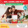 BAKETIVITY No-Bake Dessert Pizza Kids Baking Kit & STEAM Lesson | STEAM Focused Kids Pizza Party Baking Set | No-Bake Recipe with No Oven Required view 2