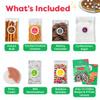 BAKETIVITY No-Bake Dessert Pizza Kids Baking Kit & STEAM Lesson | STEAM Focused Kids Pizza Party Baking Set | No-Bake Recipe with No Oven Required view 3
