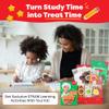 BAKETIVITY No-Bake Dessert Pizza Kids Baking Kit & STEAM Lesson | STEAM Focused Kids Pizza Party Baking Set | No-Bake Recipe with No Oven Required view 4
