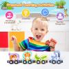 Zeoddler Toys for Toddlers, 11 Magnetic Wooden Animals Train Set, Montessori Toys for Toddlers, Preschool Learning Activities for Kids, Birthday Gifts for Boys, Girls view 3