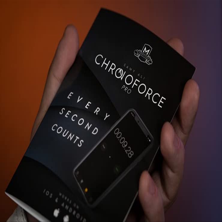 MJM ChronoForce Pro - Physical Copy (App & Online Instructions) by Samy Ali - Trick