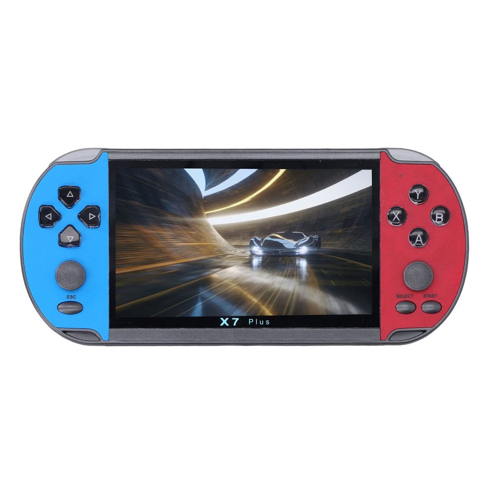 Sanpyl Portable Dual Joystick Handheld Game Console, 8GB 128bit Retro Gaming System, 5.1 inch Nostalgic Video Game Machine, Multi Media Player