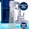ArtCreativity kids play sink with running water and Color Changing Dishes - 22 Piece Kids Kitchen Play Set -Pumps Real Water -Play Kitchen Sink with Drying Rack, Dishes, Toy Detergent Bottle -Ages 3-5 view 4