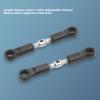 2Pcs RC Steering Pull Rod,Steel RC Steering Camber Link Steering Shaft Tie Rod for SCY 16101 16102 16103 16201 PRO 1/16 RC Car view 4