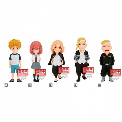 BANPRESTO Figura World Collectable Batlle of August 3rd Arc 1 Tokyo Revengers 7cm surtido