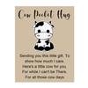 BLEOUK Cow Pocket Hug Thinking Of You Token Thinking Of You Gift Little Pocket Hug Long Distance Lover Gift (Cow Pocket Hug) view 1