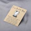 BLEOUK Cow Pocket Hug Thinking Of You Token Thinking Of You Gift Little Pocket Hug Long Distance Lover Gift (Cow Pocket Hug) view 4
