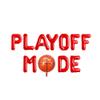 100% LIKED-Playoff Mode Basketball Game Watch Party Banner, Playoff Final Gmae Birthday Party Decorations, Basketball Watch Game Party Balloons, Basketball Theme Party Decorations Banner (GOLD) view 3