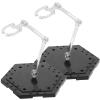 ibasenice 2pcs Adjustable Display Stands Figures Lightweight Model Figurine Holders Stable Base for Various Doll Poses for Collectors and Enthusiasts view 1