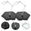 ibasenice 2pcs Adjustable Display Stands Figures Lightweight Model Figurine Holders Stable Base for Various Doll Poses for Collectors and Enthusiasts view 3