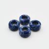 RACOFSB Fingerboard Wheels with Bearing CNC Lathed Swirl Color New Material (Blue mix) view 3