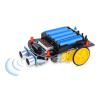Ultrasonic Ranging Obstacle Avoidance DIY Car Kit, MiOYOOW Smart Car Electronics Projects for 15+ Years Old, Beginners Soldering Practice Kit for Home and School Learning view 1